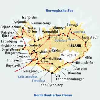  - Große Island-Rundreise