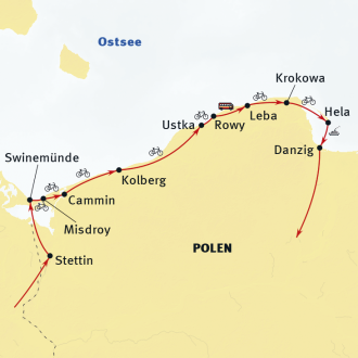  - Radwandern an Polens Ostseeküste