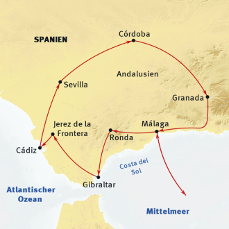  - Klassische Andalusien-Rundreise