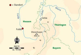  - Fulda: In der Mitte Deutschlands, am Rande der Rhön