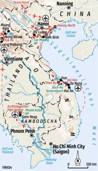  - Vietnam, Kambodscha, Laos - Südostasien pur
