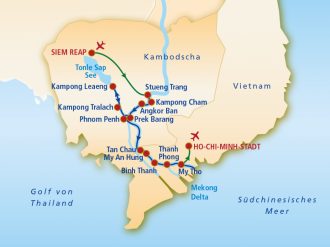  - Mekong-Kreuzfahrt Siem Reap - Saigon