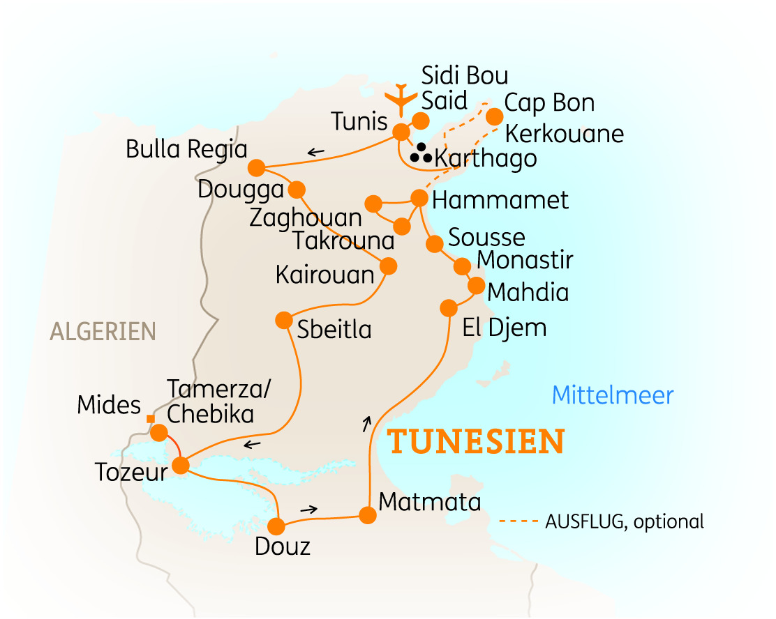  - Tunesien: Höhepunkte