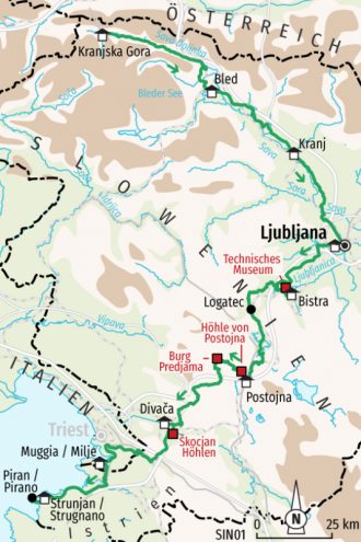  - Slowenien - Mit dem Rad Kultur und Natur erleben (Selfguided)