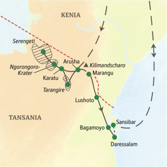  - Tansania – Sansibar - Serengeti darf nicht sterben