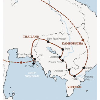  - Vietnam – Kambodscha – Thailand - Mini-Gruppe – nur 4-12 Teilnehmer