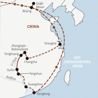  - China - Zwischen Wolkenkratzern und Felsnadeln