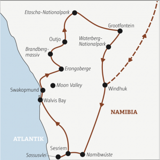  - Namibia - Farbenspiele der Wüste