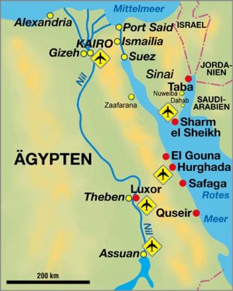  - Nilkreuzfahrt Memnon First-Class & Baden im Three Corners Fayrouz Plaza