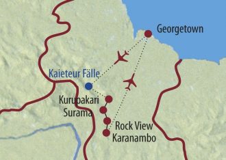  - Guyana - Auf den Spuren von Jaguar, Kaiman und Ameisenb&auml;r