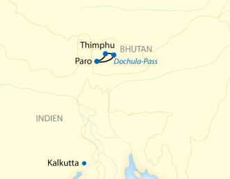  - Vor- oder Verl&auml;ngerungsreise: Bhutan Im Herzen des Himalaya-Gebirges