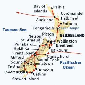 - Grosse Neuseeland-Rundreise