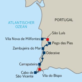  - Rundreise Wandern: ASI - Portugals K&uuml;ste - Rota Vicentina individuell