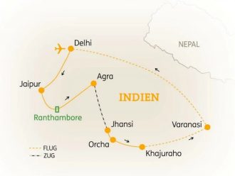 SKR Reisen - Indien: Höhepunkte Nordindiens
