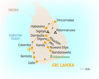 SKR Reisen - Sri Lanka: Höhepunkte mit Ostküste