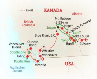 SKR Reisen - Kanada: Höhepunkte im Westen