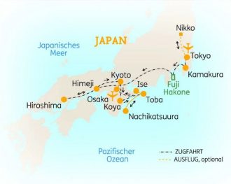 SKR Reisen - Japan: Die ausführliche Reise