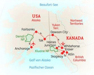SKR Reisen - Alaska & Yukon: Höhepunkte
