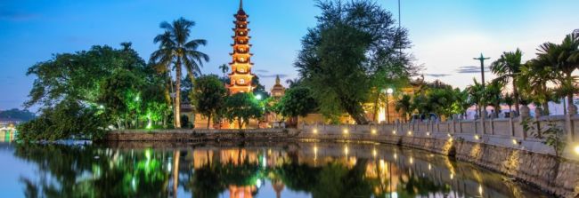 Hanoi Tran Quoc Pagode
