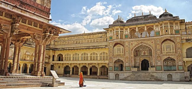 Amber-Palastfestung in Jaipur