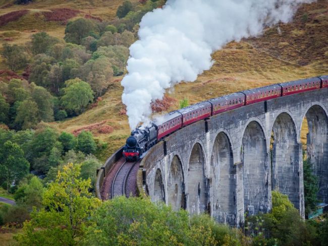 Zug von Fort William nach Maillag