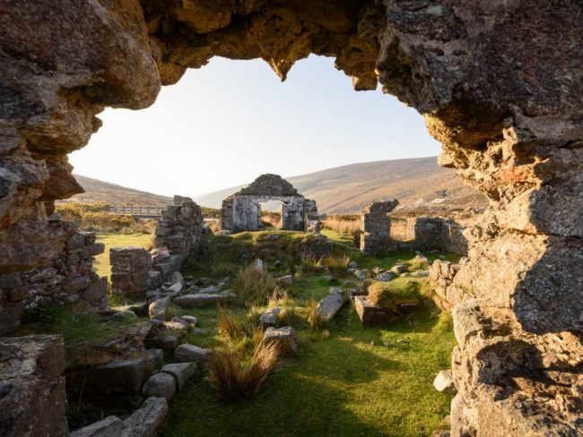 Klosterruinen von Glendalough im Wicklow Mountains National Park