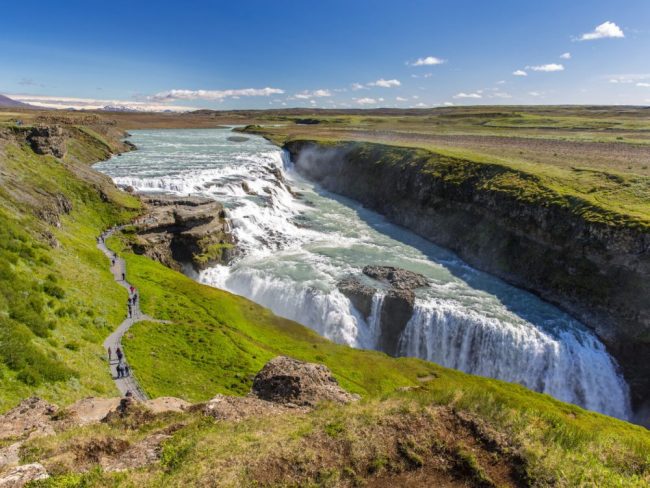 Wasserfall Gullfoss
