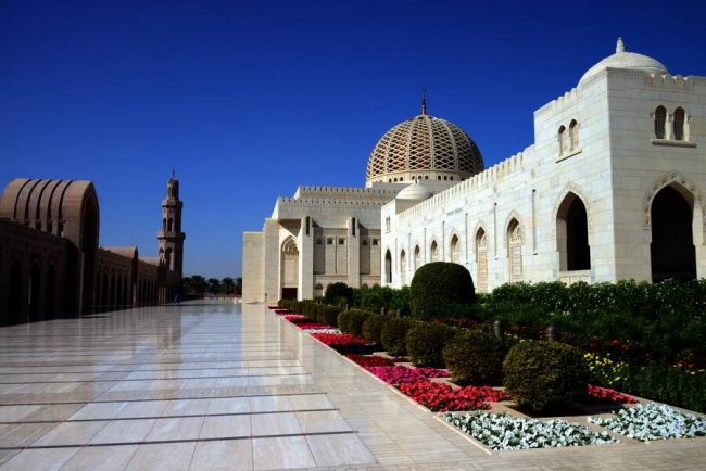 Farbenspiele in der Wahiba-Sands-W&uuml;ste