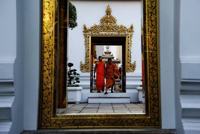 Der liegende Buddha im Tempel Wat Po in Bangkok