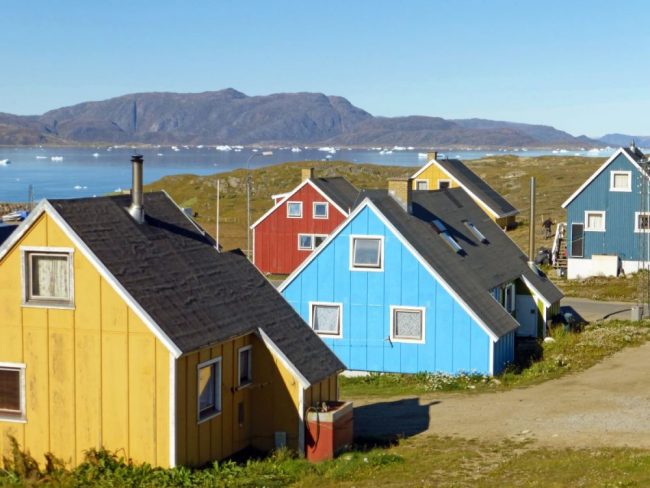 Bunte H&auml;user in Narsaq