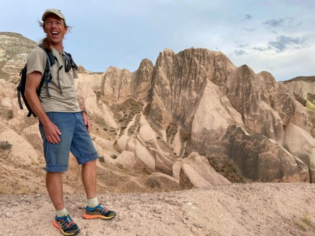 Reiseleiter Mauritz im Roten Tal