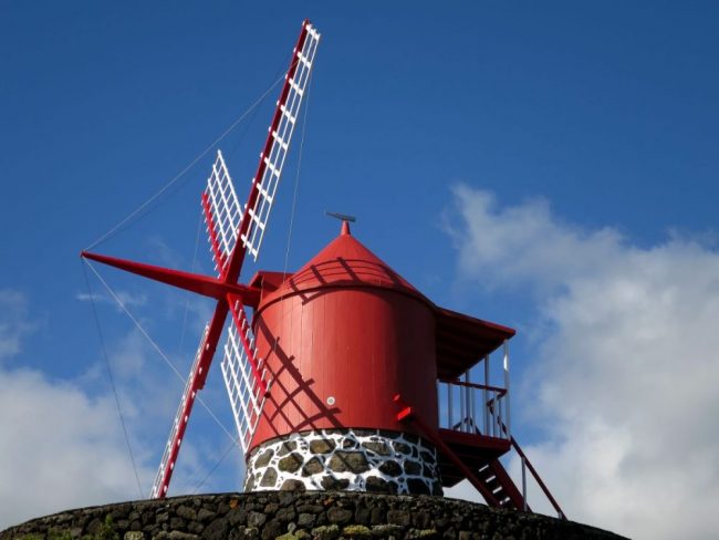 Die ber&uuml;hmten Windm&uuml;hlen von Pico