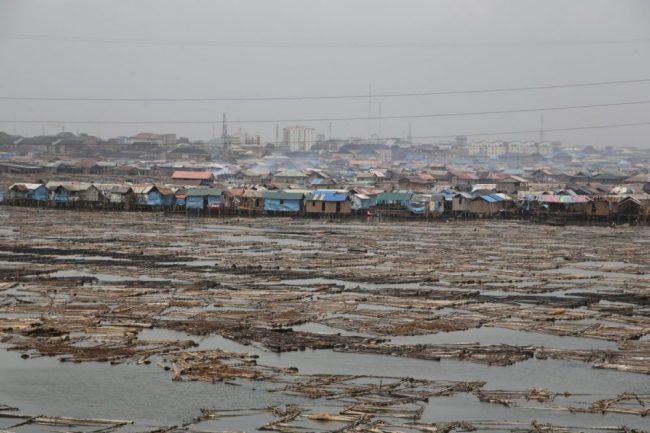 Die Lagune von Lagos