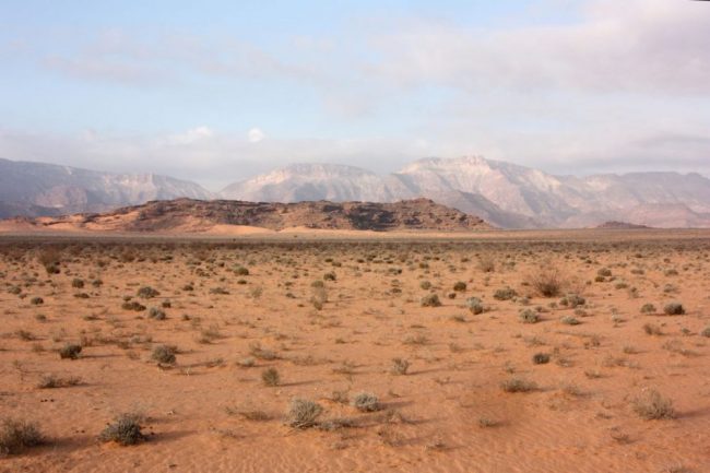 D&uuml;nenlandschaft Richtung Madyh