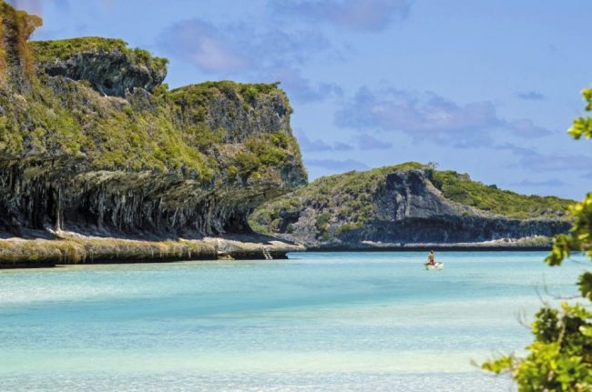 Dramatische Wolkenstimmung auf Neukaledonien