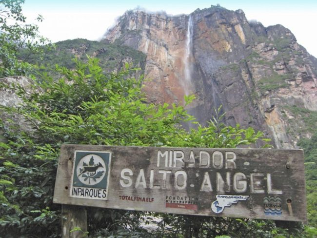 Unterwegs am Salto Angel, Venezuela