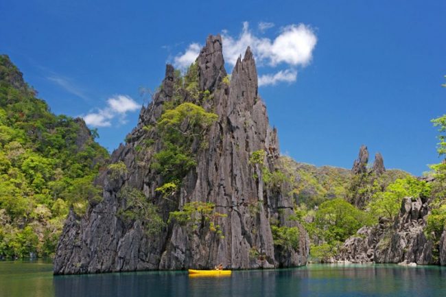 Mit dem Kajak die Lagunen von El Nido entdecken