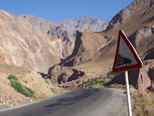 Auf dem Pamir-Highway