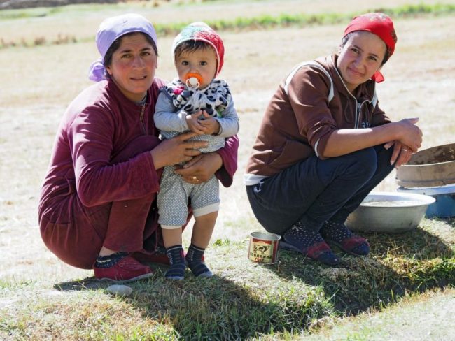 Seilschaft im Fedtschenko-Gletschergebiet