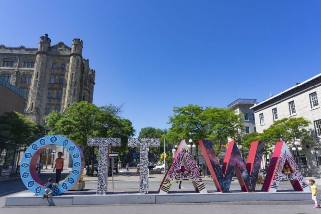 Am ByWard-Markt in Ottawa