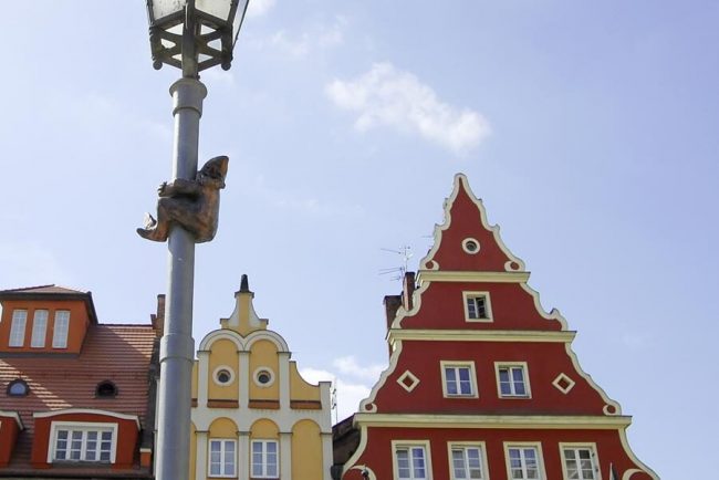 Morgenstimmung auf der Dominsel in Breslau