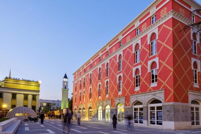 Meerblick an der albanischen K&uuml;ste