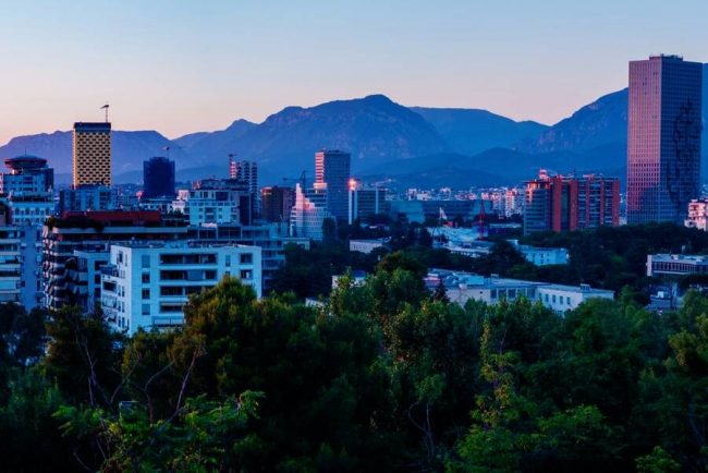 Auf der Wanderung von Valbona nach Theth in den Albanischen Alpen