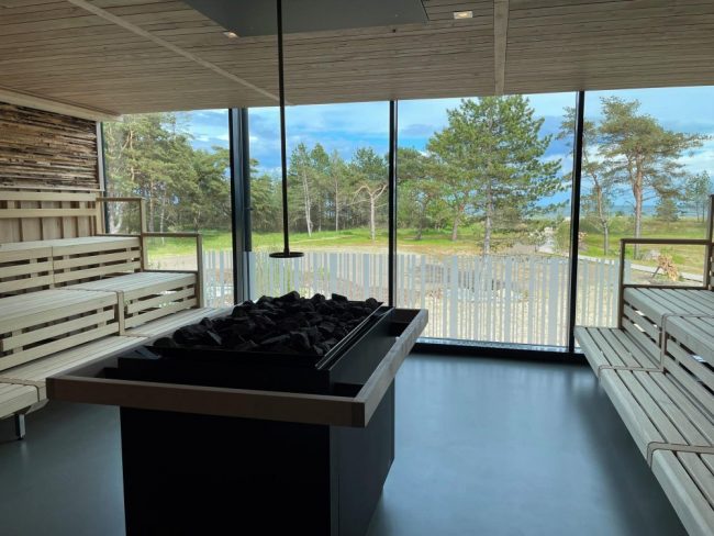 Sante Royale Ruegen Resort - die Meerblick-Sauna