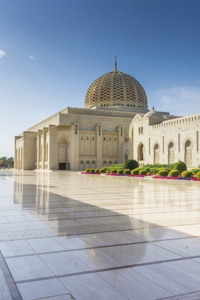 Die Sultan Qaboos-Moschee in Muscat