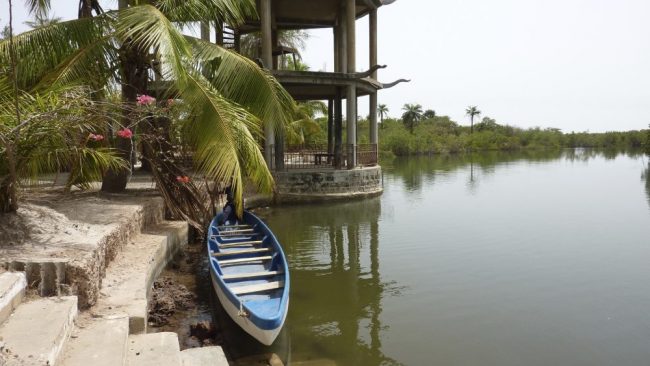 Malerische Landschaft im Makasutu-Park (Gambia)