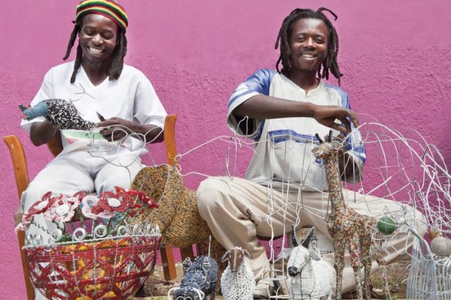 Fr&ouml;hliche Kunsthandwerker