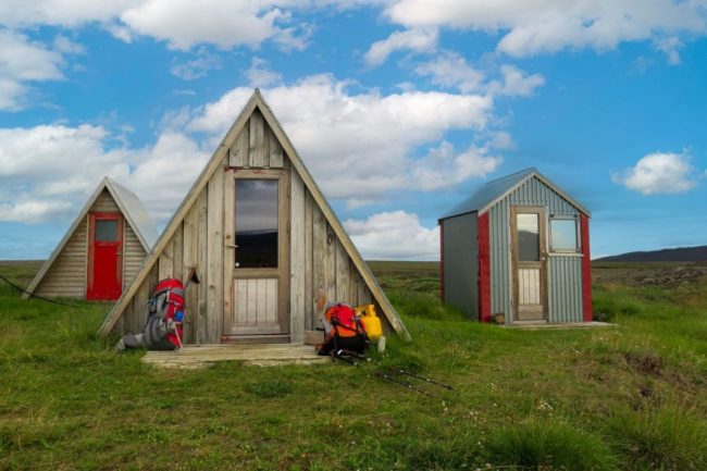 &Uuml;bernachtung in Hochlandh&uuml;tten Island