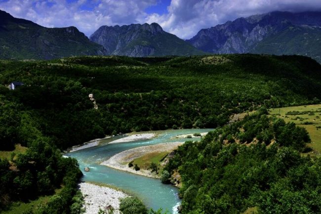 Die Altstadt von Shkoder in Albanien