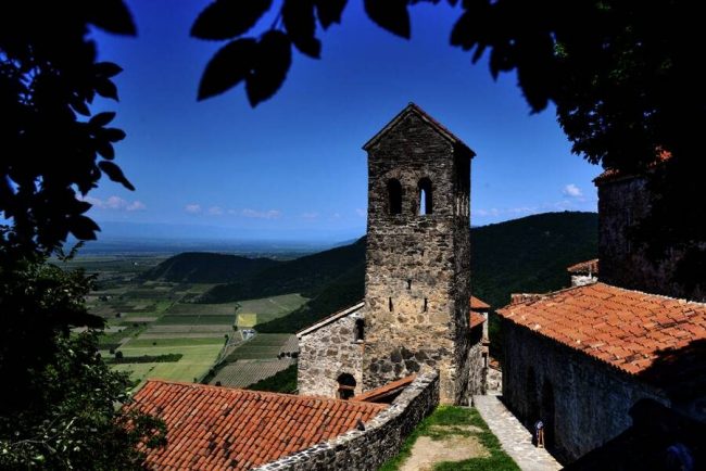 Eine Kirche in Nekresi